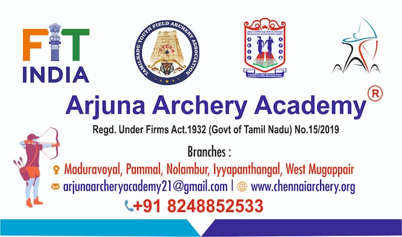 Archery training at Arjuna Archery Academy